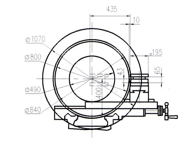 R 420 altezza punte 420 lunghezza fino a 10.000 mm 
